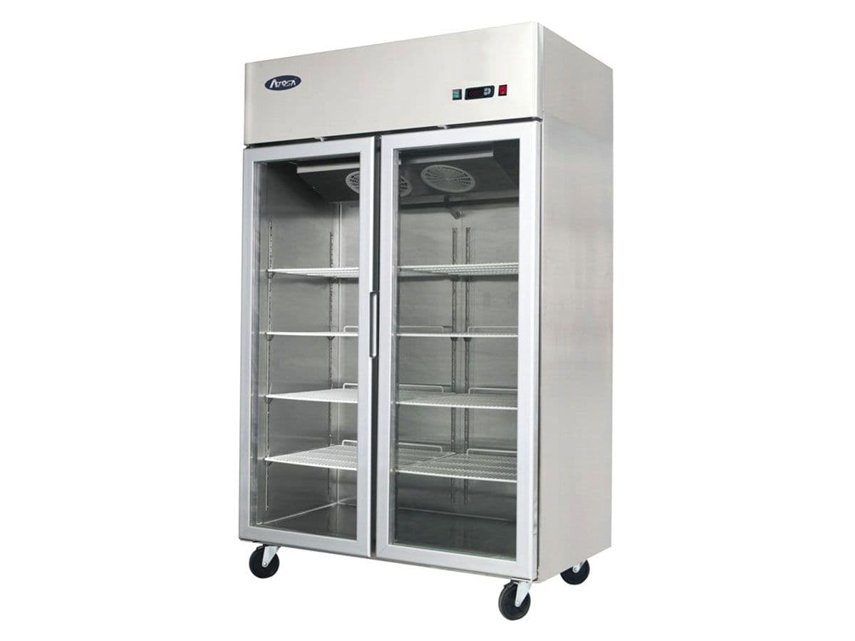 upright-double-door-chiller-glass